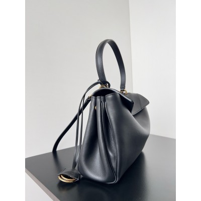 Balenciaga Rodeo Medium Bag in Black Calfskin TDBS2001