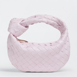 Bottega Veneta BV Jodie Mini Bag In Light Pink Intrecciato Lambskin TDBS2216