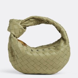 Bottega Veneta BV Jodie Mini Bag In Travertine Intrecciato Lambskin TDBS2225