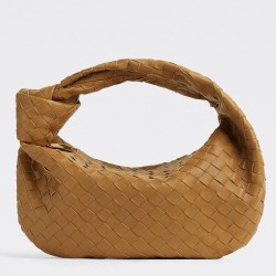 Bottega Veneta BV Jodie Small Bag In Caramel Intrecciato Leather TDBS2230