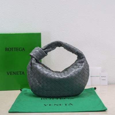 Bottega Veneta BV Jodie Teen Bag In Thunder Intrecciato Leather TDBS2235