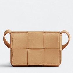 Bottega Veneta Candy Cassette Bag In Almond Lambskin TDBS2058