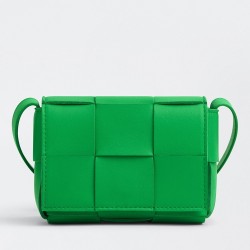 Bottega Veneta Candy Cassette Bag In Parakeet Lambskin TDBS2062