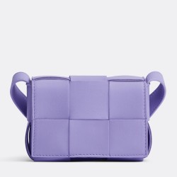 Bottega Veneta Candy Cassette Bag In Wisteria Lambskin TDBS2065