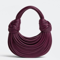 Bottega Veneta Double Knot Bag In Mystic Lambskin TDBS2260