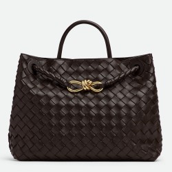 Bottega Veneta Medium Andiamo Bag In Fondant Intrecciato Lambskin TDBS2011