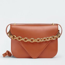 Bottega Veneta Mount Medium Envelope Bag In Maple Calfskin TDBS2285