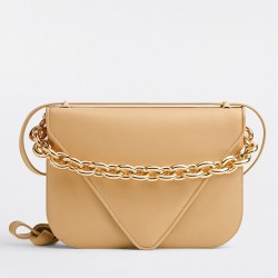 Bottega Veneta Mount Small Bag In Almond Calfskin TDBS2287