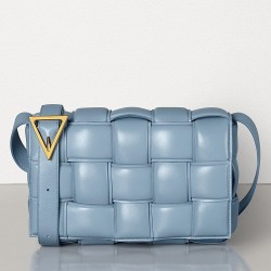 Bottega Veneta Padded Cassette Bag In Ice Calfskin TDBS2130