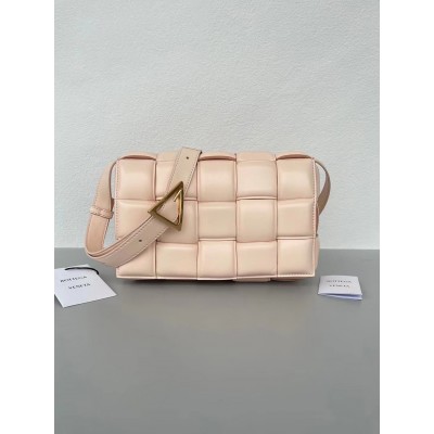 Bottega Veneta Padded Cassette Bag In Melon Lambskin TDBS2133