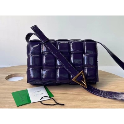 Bottega Veneta Padded Cassette Bag In Raisin Deerskin TDBS2142