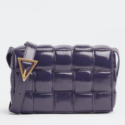 Bottega Veneta Padded Cassette Bag In Raisin Deerskin TDBS2142