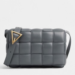 Bottega Veneta Padded Cassette Bag In Thunder Lambskin TDBS2146