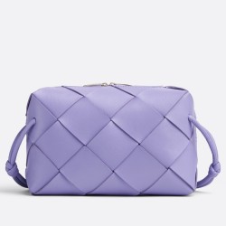 Bottega Veneta Small Cassette Camera Bag In Wisteria Lambskin TDBS2192