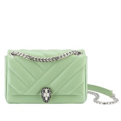 Bvlgari Serpenti Cabochon Small Bag In Mint Lambskin TDBS2405