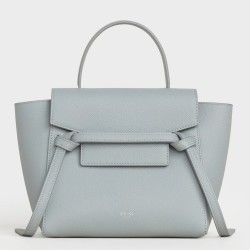 Celine Belt Nano Bag In Mineral Grained Calfskin TDBS2469