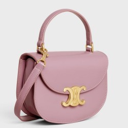 Celine Mini Besace Clea Bag in Petal Calfskin TDBS2552