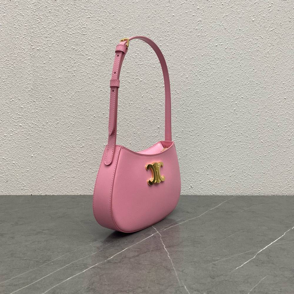 Celine Tilly Medium Bag in Pink Calfskin TDBS2587