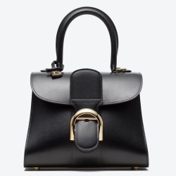 Delvaux Brillant Mini Bag in Black Box Calf Leather TDBS2709