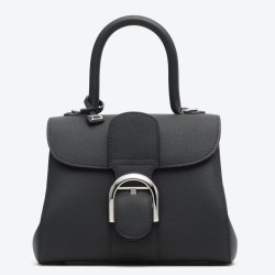 Delvaux Brillant Mini Bag in Black Rodeo Calf Leather TDBS2718