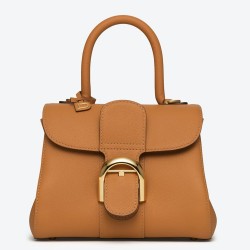 Delvaux Brillant Mini Bag in Brown Rodeo Calf Leather TDBS2719