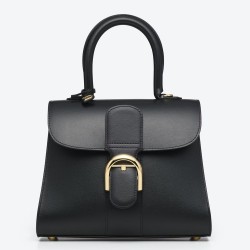 Delvaux Brillant PM Bag in Black Box Calf Leather TDBS2715