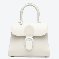 Delvaux Brillant PM Bag in Ivory Box Calf Leather TDBS2716