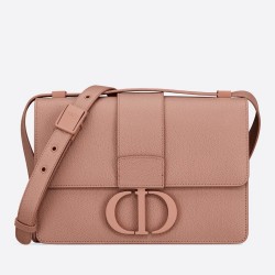 Dior 30 Montaigne Bag In Blush Matte Grained Calfskin TDBS2732