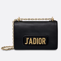 Dior Black J'Adior Calfskin Flap Bag TDBS25038