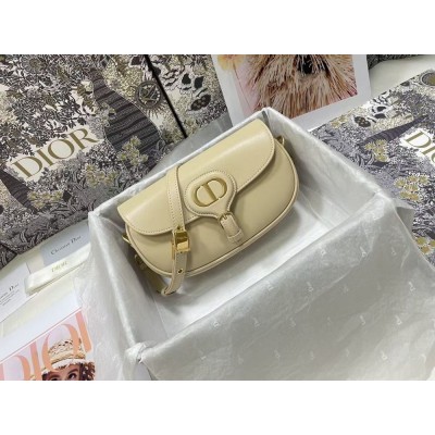 Dior Bobby East-West Bag In Beige Box Calfskin TDBS2789