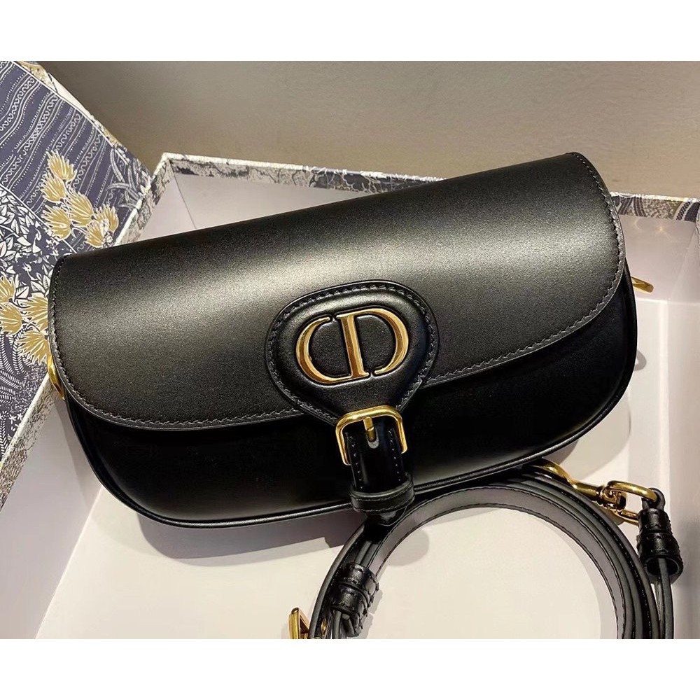 Dior Bobby East-West Bag In Black Box Calfskin TDBS2790