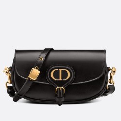 Dior Bobby East-West Bag In Black Box Calfskin TDBS2790