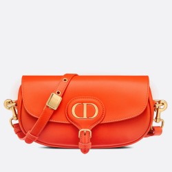 Dior Bobby East-West Bag In Orange Box Calfskin TDBS2792