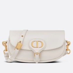 Dior Bobby East-West Bag In White Box Calfskin TDBS2794