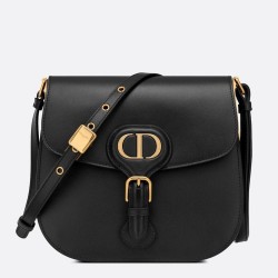 Dior Bobby Frame Bag In Black Box Calfskin TDBS2795