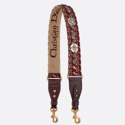 Dior Bordeaux Oblique Shoulder Strap TDBS25489