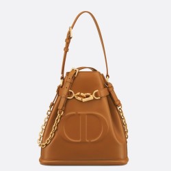 Dior C'est Medium Bag in Brown Saddle Calfskin TDBS25405