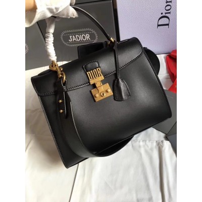 Dior DiorAddict Tote Bag In Black Calfskin TDBS25077