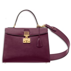 Dior DiorAddict Tote Bag In Bordeaux Calfskin TDBS25079