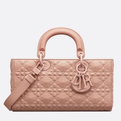 Dior Lady D-Joy Bag In Poudre Calfskin with Diamond Motif TDBS25335