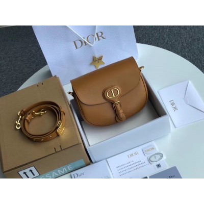 Dior Medium Bobby Bag In Camel Calfskin TDBS2810