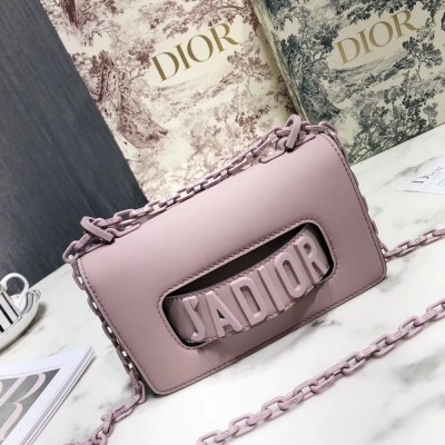 Dior Mini J'Adior Bag In Pink Ultra Matte Calfskin TDBS25064