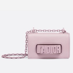 Dior Mini J'Adior Bag In Pink Ultra Matte Calfskin TDBS25064