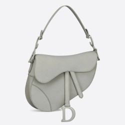 Dior Saddle Bag In Grey Ultramatte Calfskin TDBS25457