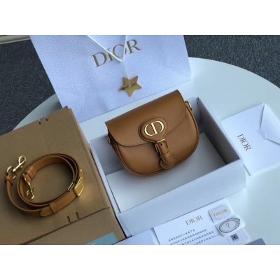 Dior Small Bobby Bag In Camel Calfskin TDBS2816