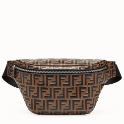 Fendi Belt Bag In Embossed FF Motif Calfskin TDBS25650