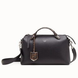 Fendi Black By The Way Medium Bag With FF Handles TDBS25659