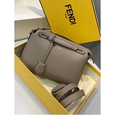 Fendi By The Way Medium Bag In Grey Calfskin TDBS25666