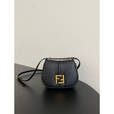 Fendi C'mon Small Bag in Black Calfskin TDBS25674