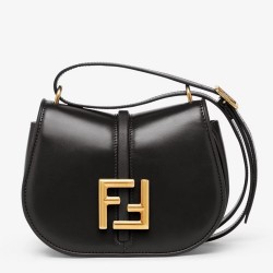 Fendi C'mon Small Bag in Black Calfskin TDBS25674